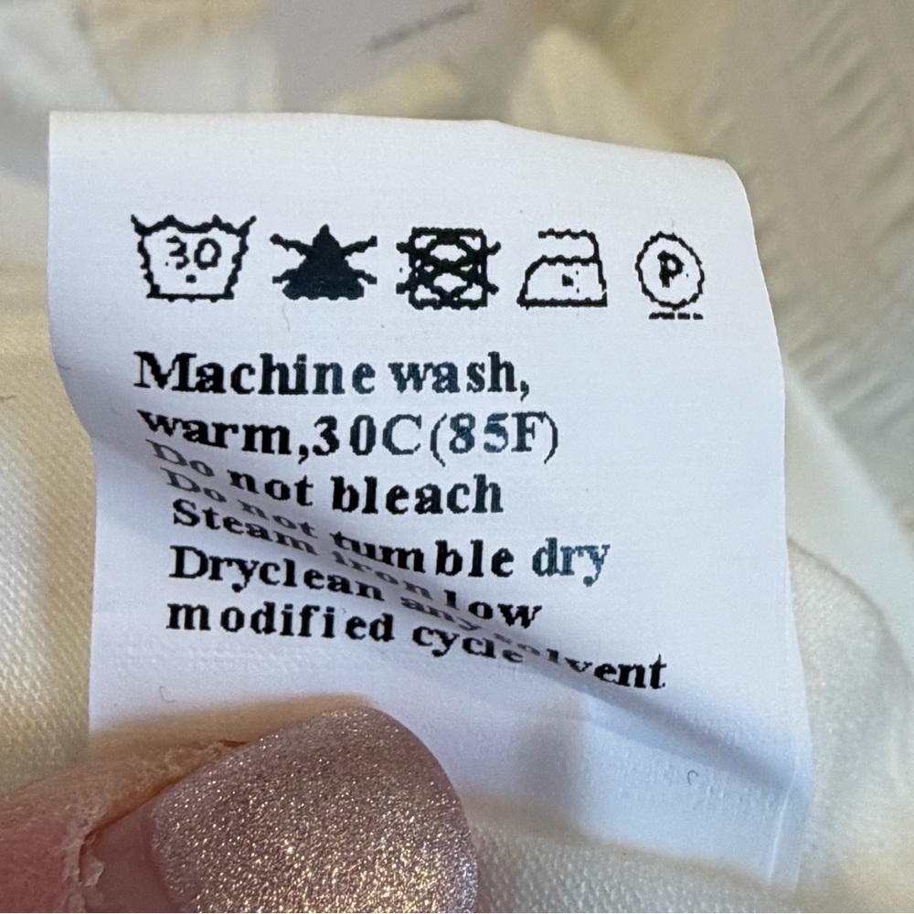 NWT new large sleeveless tiered smocked sundress white dress - Picture 10 of 13